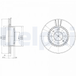 Piduriketas DELPHI BG3134