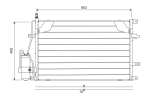 Kondensaator,kliimaseade VALEO 822746