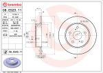 Piduriketas BREMBO 08.E523.11