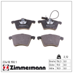 Piduriklotsi komplekt,ketaspidur ZIMMERMANN 23418.190.1