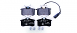 Piduriklotsi komplekt,ketaspidur HELLA 8DB 355 018-601
