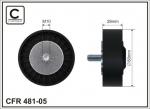 Seade-/juhtrull,soonrihm CAFFARO 481-05