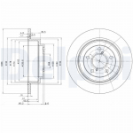 Piduriketas DELPHI BG2826