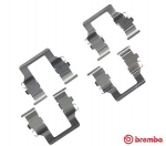 Lisakomplekt, ketaspiduriklotsid BREMBO A 02 201