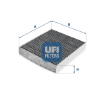 Filter,salongi&otilde;hk UFI 54.296.00