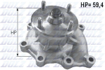 Veepump, mootori jahutus DOLZ K103