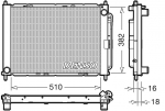 Jahutusmoodul DENSO DRM23104