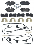 Piduriklotsi komplekt,ketaspidur BREMBO P 06 103