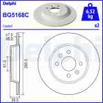 Piduriketas DELPHI BG5168C