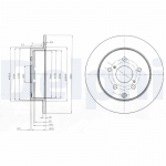 Piduriketas DELPHI BG4051