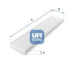 Filter,salongi&otilde;hk UFI 53.017.00