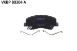 Piduriklotsi komplekt,ketaspidur SKF VKBP 80304 A