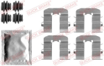 Lisakomplekt, ketaspiduriklotsid QUICK BRAKE 109-1814