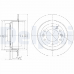 Piduriketas DELPHI BG4138