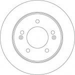 Piduriketas TRW DF6725
