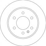 Piduriketas TRW DF6596S