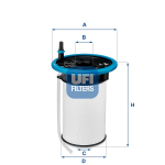 K&uuml;tusefilter UFI 26.052.00
