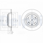 Piduriketas DELPHI BG4196C