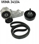 Soonrihmakomplekt SKF VKMA 34104
