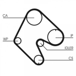 Hammasrihm CONTINENTAL CTAM CT540