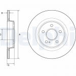 Piduriketas DELPHI BG4790C