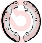 Piduriklotside komplekt BREMBO S 68 522
