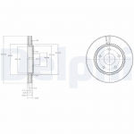 Piduriketas DELPHI BG4212