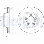 Piduriketas DELPHI BG9165C