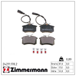 Piduriklotsi komplekt,ketaspidur ZIMMERMANN 24211.170.2