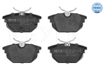 Piduriklotsi komplekt,ketaspidur MEYLE 025 231 7714