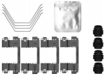 Lisakomplekt, ketaspiduriklotsid TEXTAR 82558600