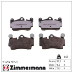 Piduriklotsi komplekt,ketaspidur ZIMMERMANN 23694.965.1