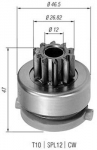 Hammastrummel,starter MAGNETI MARELLI 940113020423