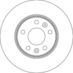 Piduriketas TRW DF6720S