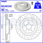 Piduriketas DELPHI BG4934C