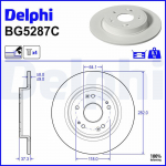 Piduriketas DELPHI BG5287C