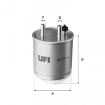 K&uuml;tusefilter UFI 24.117.00