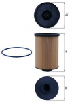 K&uuml;tusefilter MAHLE KX 659D