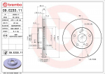 Piduriketas BREMBO 09.E233.11