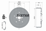 Piduritrummel TEXTAR 94030600