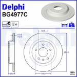 Piduriketas DELPHI BG4977C