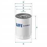 &Otilde;lifilter UFI 23.478.00