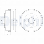 Piduritrummel DELPHI BF627