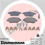 Piduriklotsi komplekt,ketaspidur ZIMMERMANN 23708.190.2