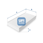 Filter,salongi&otilde;hk UFI 53.136.00