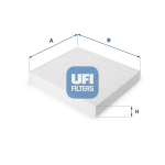 Filter,salongi&otilde;hk UFI 53.093.00