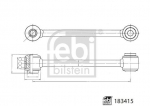 Stabilisaator,Stabilisaator FEBI BILSTEIN 183415