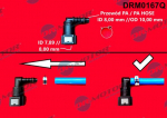 Voolik&uuml;hendus, k&uuml;tusevoolik Dr.Motor Automotive DRM0167Q