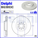 Piduriketas DELPHI BG3953C