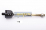 Sisemine rooliots,roolivarras JAPANPARTS RD-116